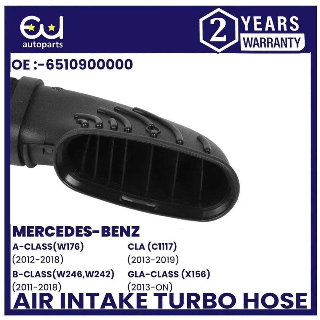 AIR INTAKE HOSE FOR MERCEDES BENZ MB CLA A CLASS 200 CDI W117 W176 A6510900000